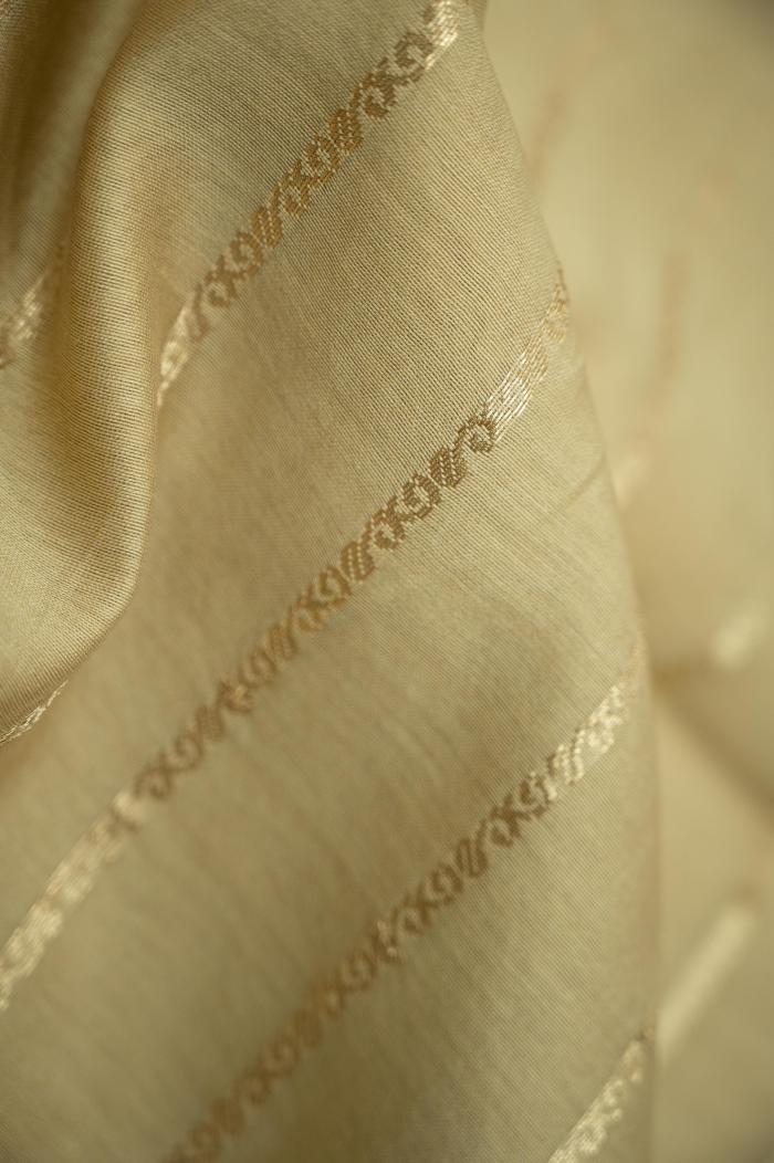 Banarasi Chanderi Cotton Tussar Panel Style Suit