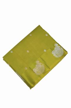  Devdas Mango Silk Handloom Banarasi Saree