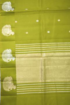  Devdas Mango Silk Handloom Banarasi Saree