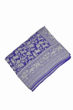  Uda Khaddi Crape Power Loom Banarasi Saree