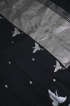 Black Mango Handloom Banarasi Saree