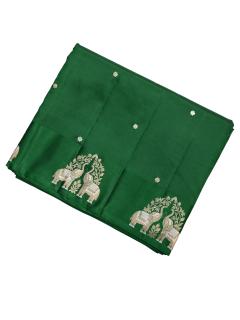Pure Mango Handloom Banarasi Saree – Green