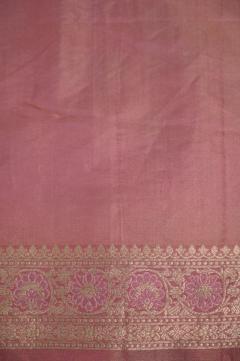 Rani Katan Alfi Opada Banarasi Saree