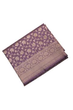 Red Katan Opada Banarasi Saree