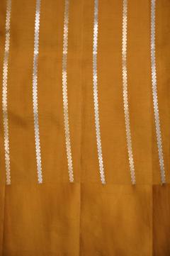 Pure Mango Banarasi Handloom Saree – Golden Mustard