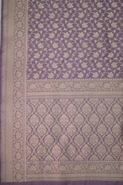 Red Katan Opada Banarasi Saree