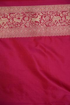 Rani Katan Opada Banarasi Saree