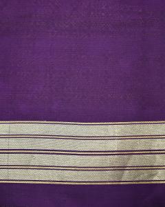 leheriya border with booti Banarasi Saree