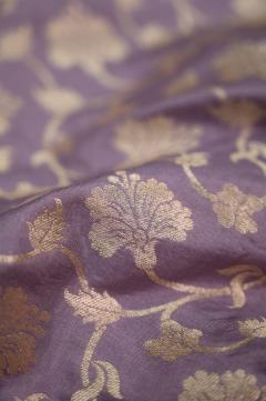 Red Katan Opada Banarasi Saree