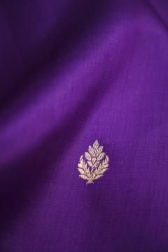 Pure Mango Handloom Banarasi Saree – Magenta