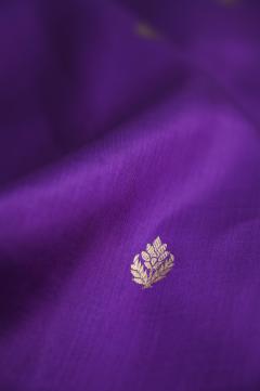 Pure Mango Handloom Banarasi Saree – Magenta