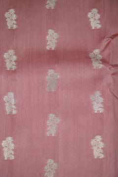 Strawberry Chynia Silk Banarasi Saree