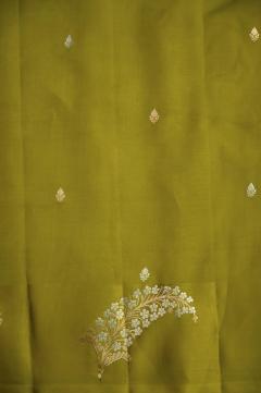 Pure Mango Banarasi Handloom Saree – Devdas