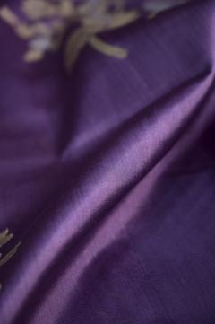 Chynia Silk Bold Boota Banarasi Saree