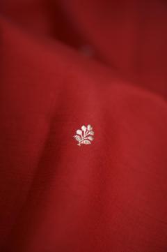 Pure Mango Handloom  Banarasi Saree – Red