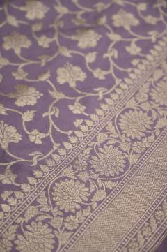 Red Katan Opada Banarasi Saree