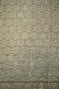 Dusty Grey Chynia Silk Banarasi Saree