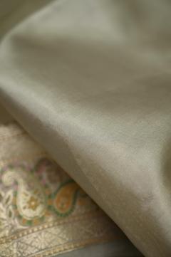 Grey Meenakari Banarasi Saree