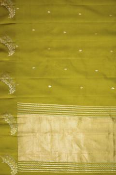 Pure Mango Banarasi Handloom Saree – Devdas