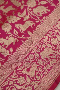 Rani Katan Opada Banarasi Saree