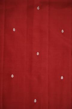 Pure Mango Handloom  Banarasi Saree – Red