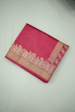 Raw Mango Silk Zari Saree in German Blue & 7 Colors