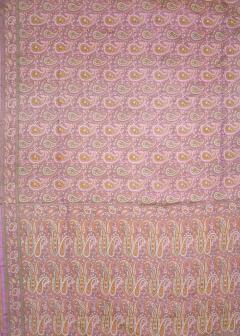 Pure Banarasi Onion Pink Katan Tanchui Silk Saree