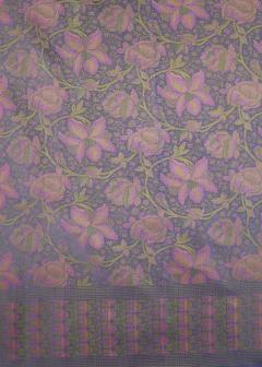 Pure Banarasi Katan Silk Tanchui Soft Lavender Saree