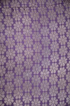 Pure Chynia Zari Weave Lavendar Banarasi Saree